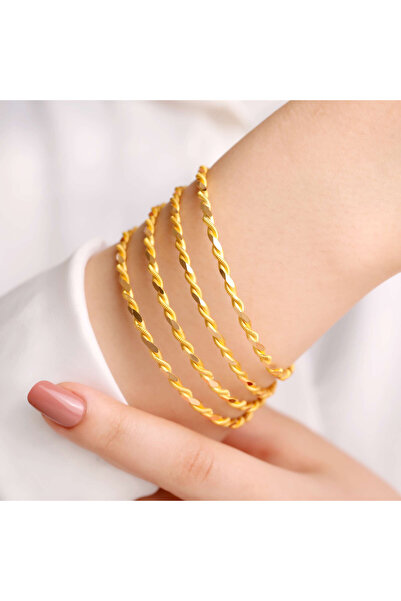 Stor Burma bilezik(altın kaplama) 24 cm