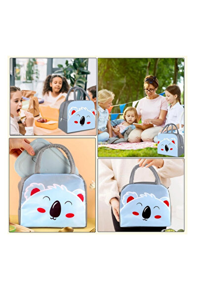 OEM Geanta de pranz termica pentru copii, 23 x 13 x 19 cm, tesatura, multicolor