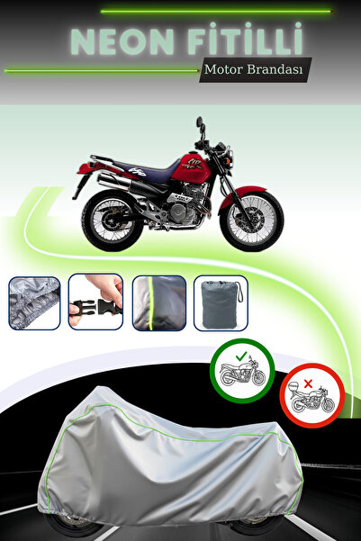 Cemku Cool غطاء محرك هوندا SLR 650 باللون الرمادي قماش مجدّل حقيبة بدون قفل