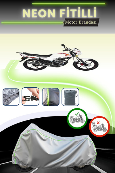 Cemku Cool حقيبة خلفية رمادية نيون قماش مجدّل وقفل غير متوافق مع Yuki YK 150-...