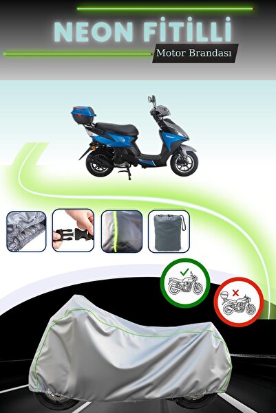 Cemku Cool حقيبة خلفية رمادية نيون قماش مجدّل وقفل غير متوافقة مع فالكون نيتر...