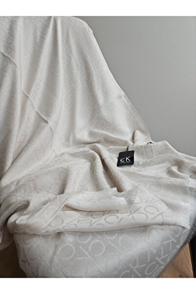 Webinay Home Wool Silk Shawl Ck Pattern Double-Sided Silk Shawl Hijab Scarfs