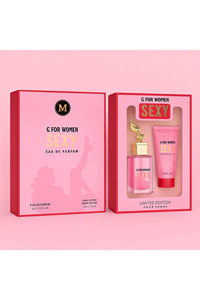 Sexy Woman Set cadou Bestsellee Apa de parfum si lotiune de corp G for Women ...