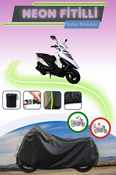 Cemku Cool غطاء محرك موتولوكس روسى 50 متوافق مع محركات نيون أسود اللون