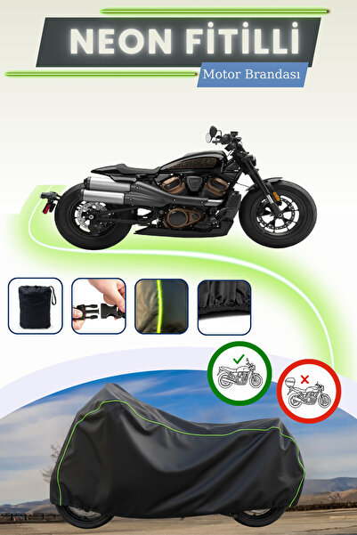 Cemku Cool غطاء محرك متوافق مع نيون فيتيل هارلي ديفيدسون سبورتسر إس متوافق مع...