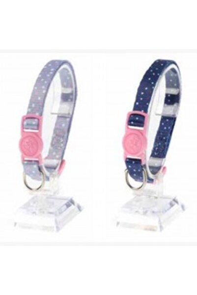 YOMI Adjustable Collar, Fancy with Dots, 1cm x 35cm