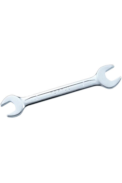TOPTUL Double open-end wrench TYPE AAEJ1013, spanner width 10x13 mm, length 174 mm, chrome vanadium, satin finish