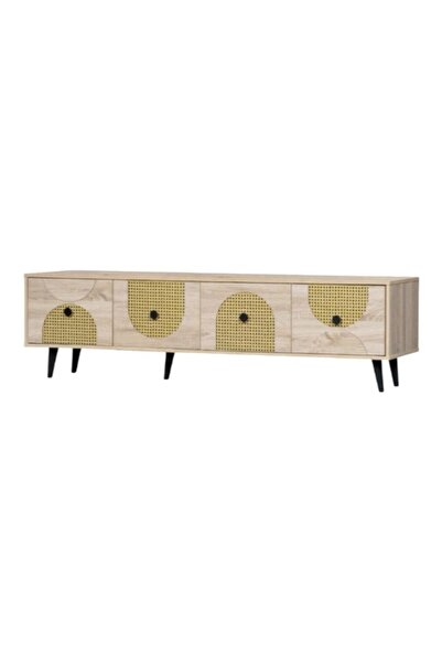 DEC9 Plasma TV table with an elegant and modern design, 180 cm