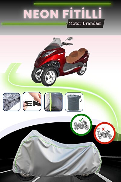 Cemku Cool رمادي قماش مجدّل حقيبة ،غطاء محرك يوكي YB250ZKT أوبتيموس غير متواف...