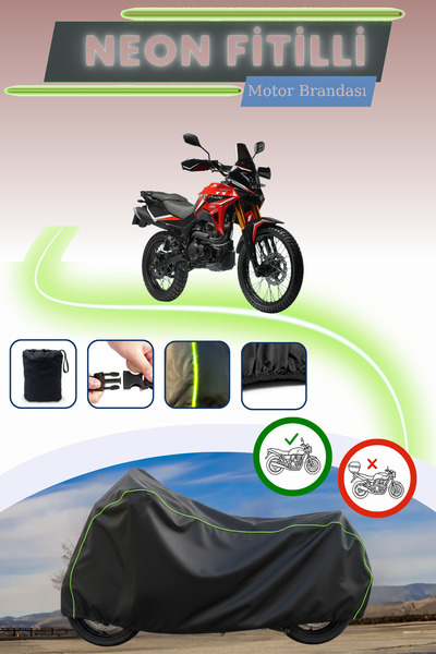 Cemku Cool حقيبة خلفية وقفل باللون الأسود النيون قماش مجدّل غير متوافقة مع مو...