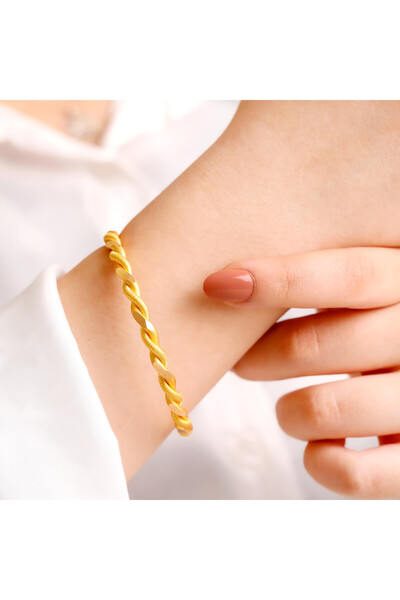 Stor Burma bilezik (altın kaplama) bilek ölçüsü 23