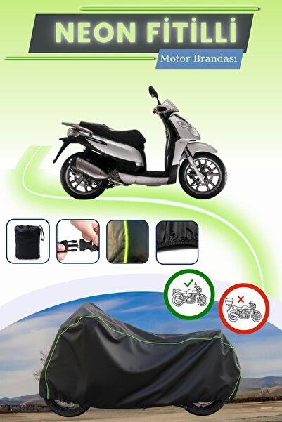 Cemku Cool قماش محرك متوافق مع نيون فيتيلي لدراجة بياجيو فلاي 125 3V باللون ا...