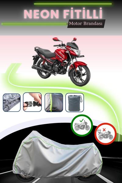 Cemku Cool غطاء محرك رمادي قماش مجدّل حقيبة من نوع كيلت يمتوافق مع هيرو إغنيت...