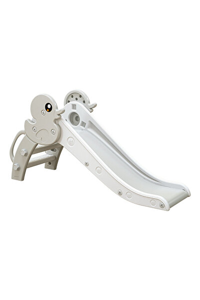 Nichiduta Garden Duck White indoor/outdoor slide with rounded edges, Side protections, Long