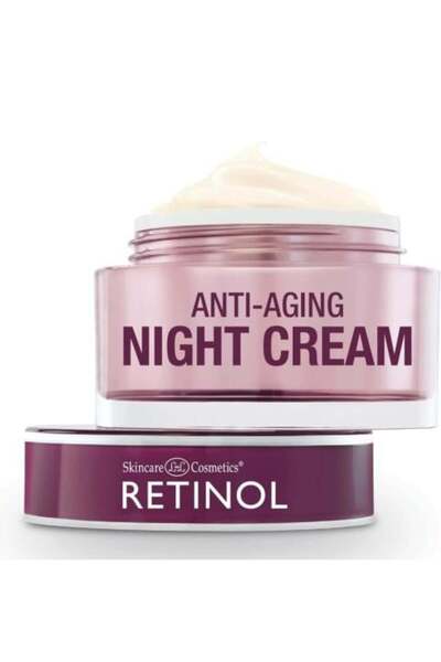 RETINOL كريم الليل - الأصلي لمكافحة الشيخوخة لبشرة شابة