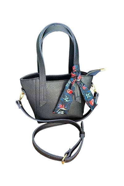 DMDBAGS Women's Soft Leather Hand and Shoulder Bag with Scarf
