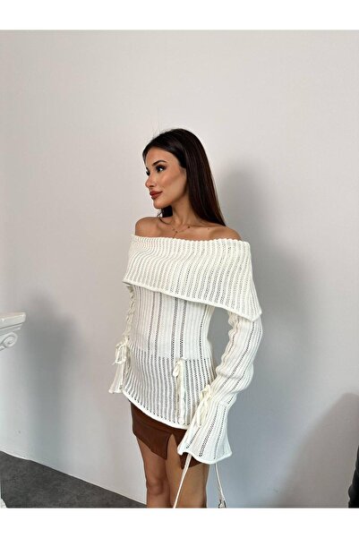 DEHA textile Winter Knitwear Blouse Mandora Collar