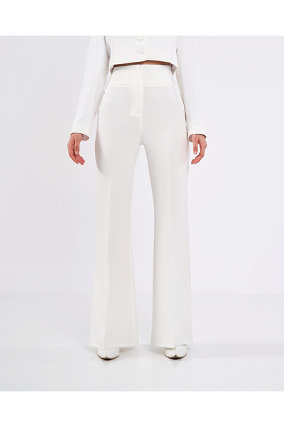 Swass High Waist Spanish Ecru Trousers