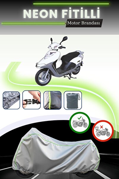 Cemku Cool قماش دراجة نارية رمادي اللون متوافق مع نيون فيتيل أورورا AR 50 خاص...