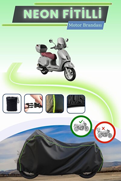 Cemku Cool أسود قماش مجدّل حقيبة، قفل غير متوافق مع محرك كوبا بيفيلي 125