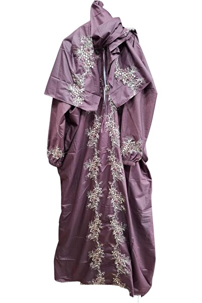 Generic Women's Prayer Shawl with Embroidered Floral Design