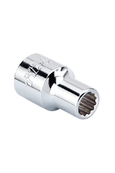 TOPTUL BAEB1611 TOPTUL socket wrench, 1/2 inch square drive, bi-hexagonal profile, spanner size 11 m