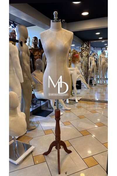 MD Vİtrin Dekorasyon 38 Beden Balık Model Süngerli İğne Batabilen Terzi Mankeni