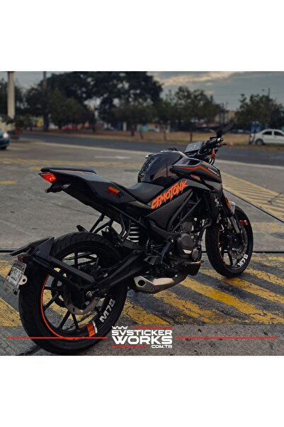 ARONA Cfmoto NK250 Sticker CFMOTONK Yazılı Evrensel Grenaj Sticker Dekor Modeli