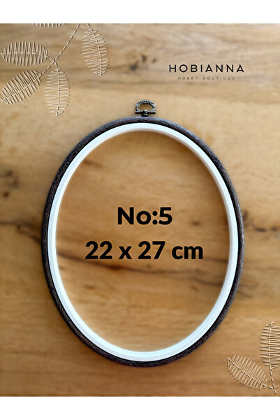 Hobianna Nurge Oval Plastic Panel Pulley No:5 (22X27Cm)