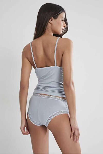 NazikEndam Mist Kaşkorse Penye Askılı Atlet Külot Takım 305