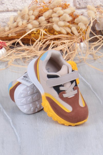 Vicco 346.P25K.253 Surf Beige Comfortable Boys' Shoes