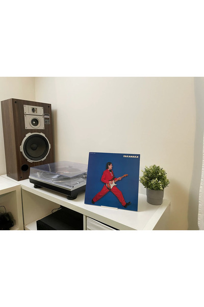 SORA DESIGN Masaüstü Plak Standı – Vinyl Record Sergileme Aparatı