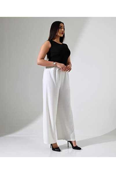 Fi'l Arz Fashion Flexible Elastic Waist Trousers