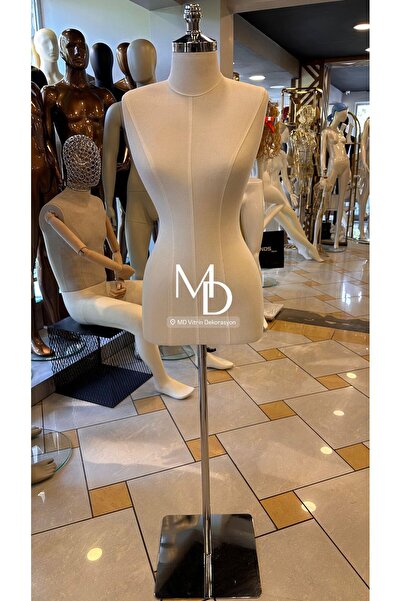 md Vitrin Amaçlı 38 Beden Terzi Mankeni Vitrin Mankeni Cansız Manken (iğne Ba...