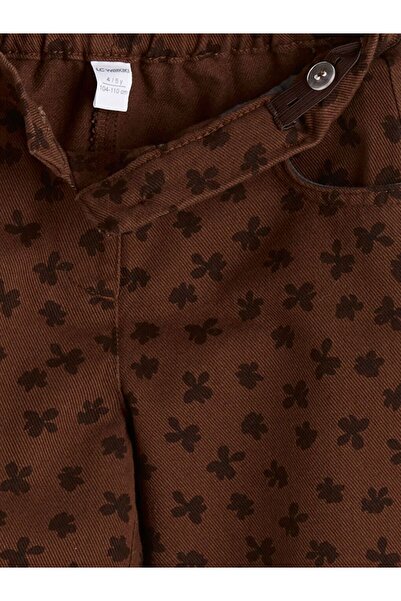 LC Waikiki Lcw Kids Wideleg Floral Girl's Pants