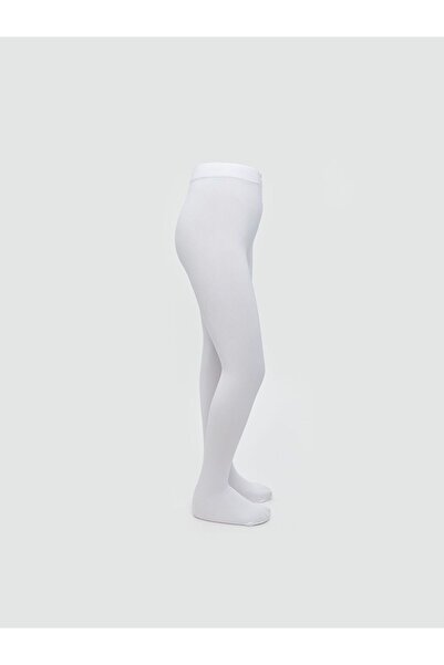 LC Waikiki LCW Kids Basic Kız Çocuk Termal Külotlu Çorap