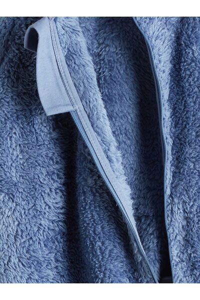 LC Waikiki LCW baby Kapüşonlu Erkek Bebek Pelüş Tulum