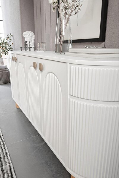 Genel Markalar Vns Moduler Duru Mdf Mebran Kapak Bohem Konsol 180 cm