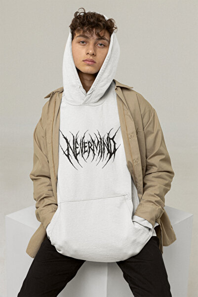 NEVERMIND Trend Unisex oversized Hoodie – Φούτερ Streetwear με τύπωμα
