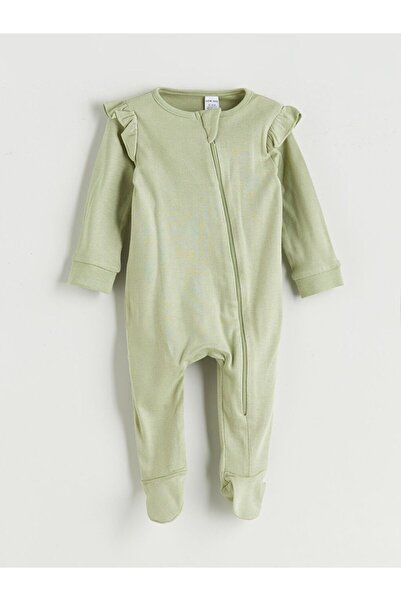 LC Waikiki LCW baby Crew Neck Baby Girl Jumpsuit 2 pcs