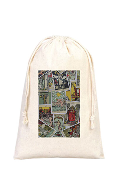 Boom town Tarot Kesesi Bez Kese 15x20cm bez çanta,el çantası