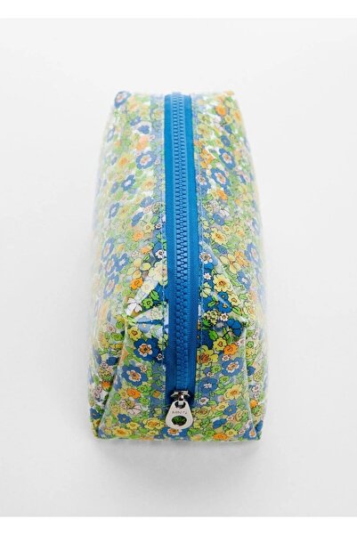 MODİNOVA Mango Floral Transparent Cosmetic Bag