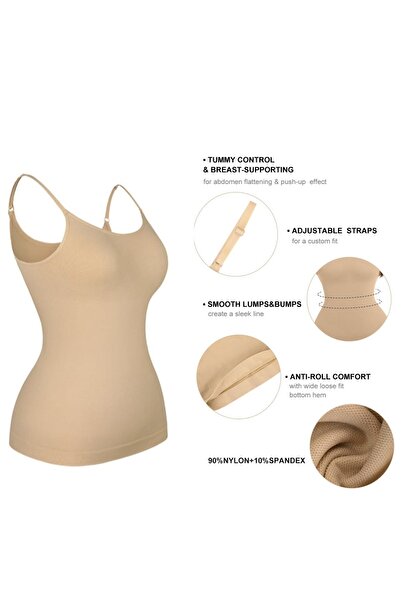 Fstyle Women's Casual Compression Tummy Control Body Shaper, Compression Clothing