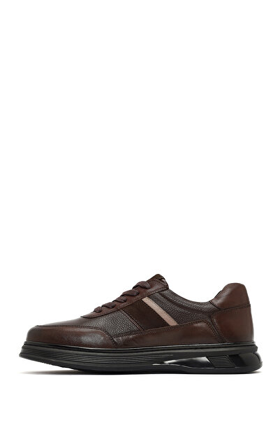 Derimod Men's Brown Lace-Up Leather Casual Sneaker 25Wfd677214