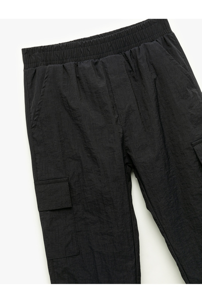Koton Beli Lastikli Kargo Cepli Jogger Pantolon