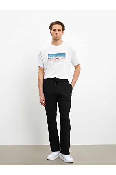 LC Waikiki Ανδρικό παντελόνι φούτερ LCWAIKIKI Classic Plus Size Standard Fit