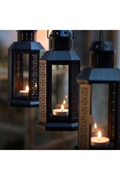 IKEA GLIMMA Unscented Small Candle, 4 hours