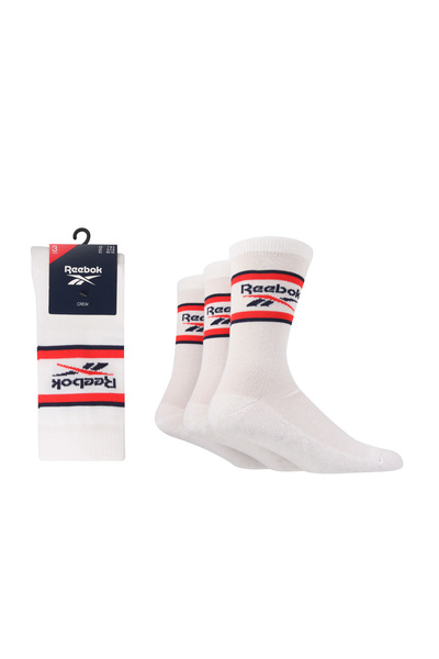 Reebok R0369VectorCrew3luFWhite Beyaz Unisex Çorap