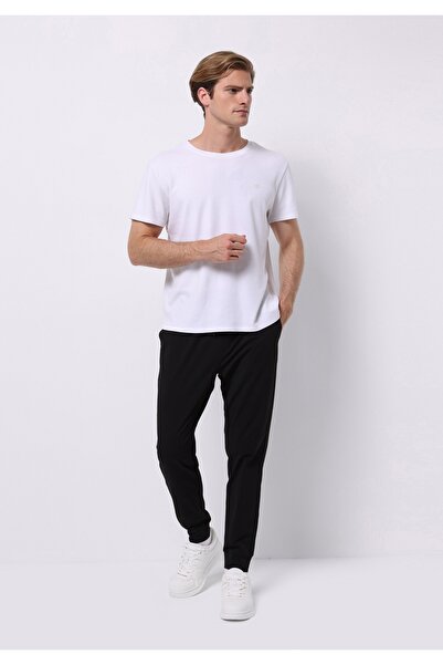 Colin's Slim Fit Orta Bel Düz Erkek Siyah Eşofman Altı
