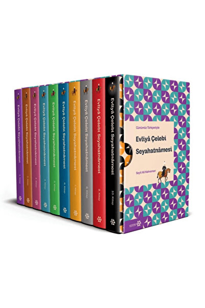 Yeditepe Yayınevi Evliya Çelebi Seyahatnamesi 10 Kitap (Takım) / Evliya Çeleb...